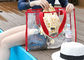 Tipo trasparente della maniglia della spalla della borsa del PVC della donna per le attività all'aperto fornitore