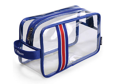 Porcellana Sport che impermeabilizza grande capacità della borsa trasparente del PVC multicolore per nuotare fornitore