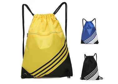 Porcellana Gli sport vibranti Backpacks il poliestere di colori 190T 210D di multiplo con la tasca della chiusura lampo fornitore